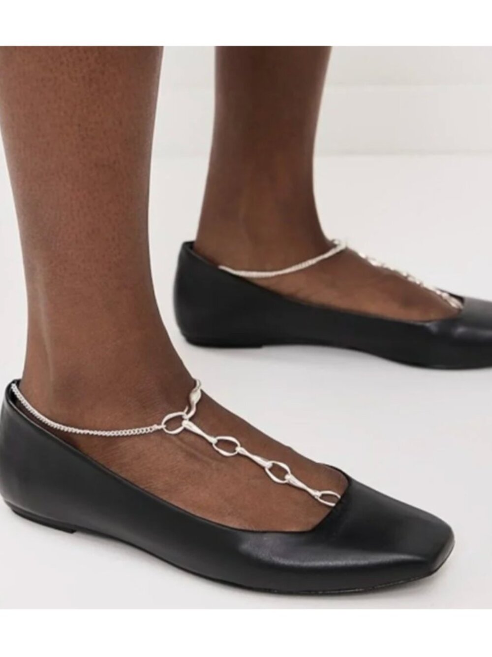 Cult Gaia  Leather Ballet Flats Size 7